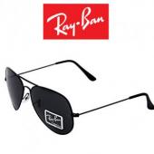 RAY BAN AVIATOR STYLE BLACK SUNGLASSES RB3026